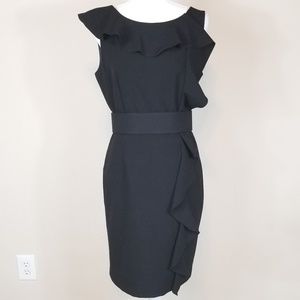 Calvin Klein Ruffle Dress | Size 10